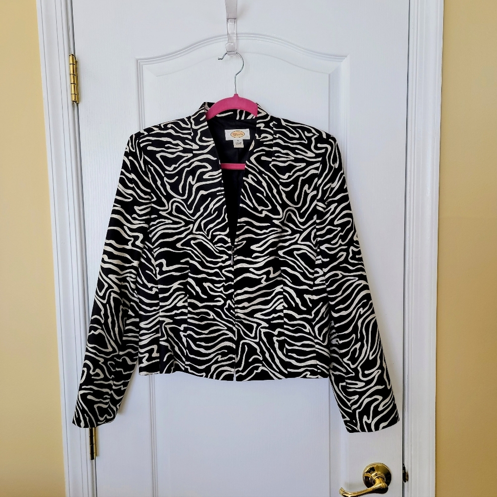 Talbots Zebra Jacket #8